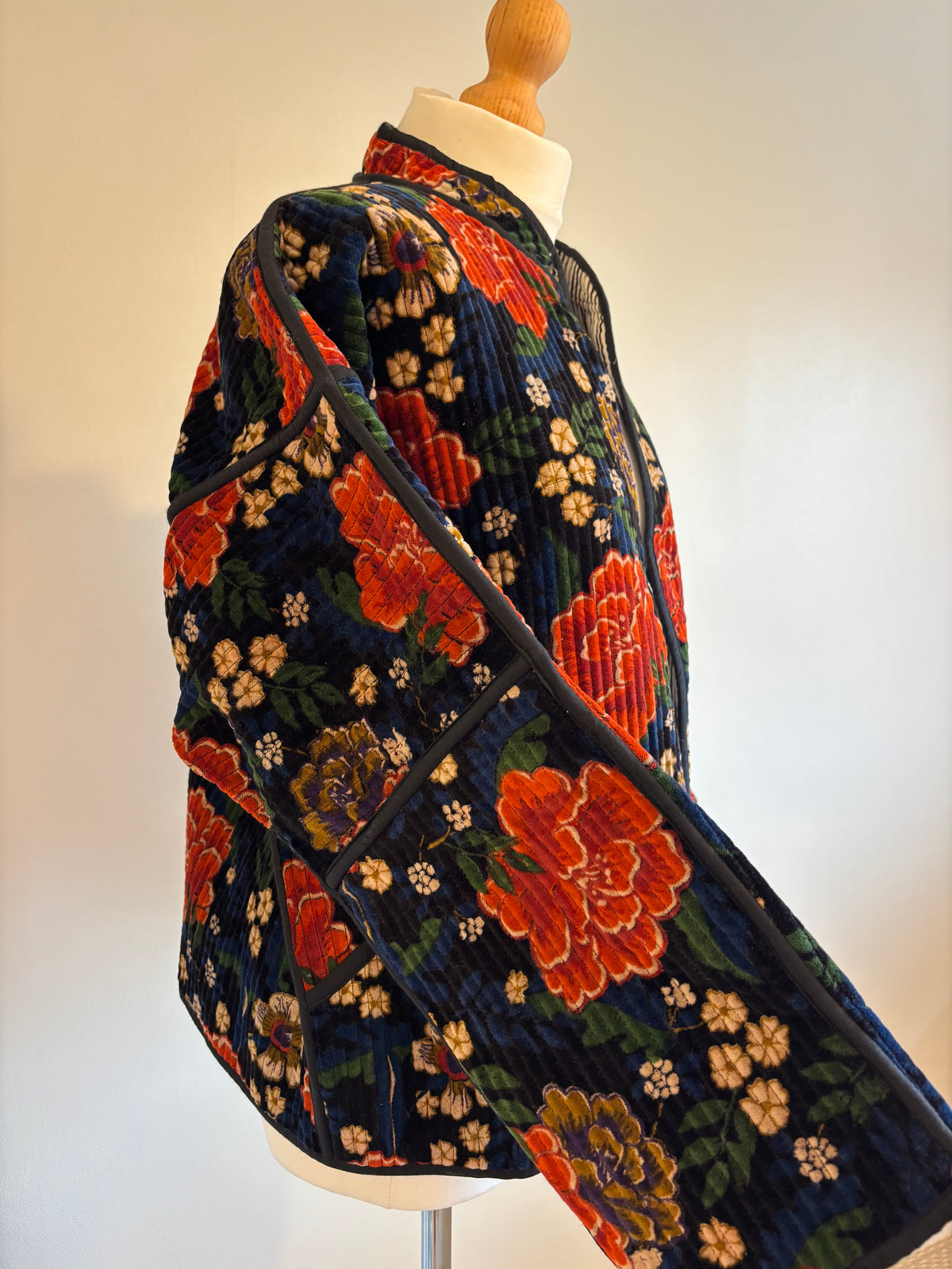 Midnight Garden Quilted Jacket
